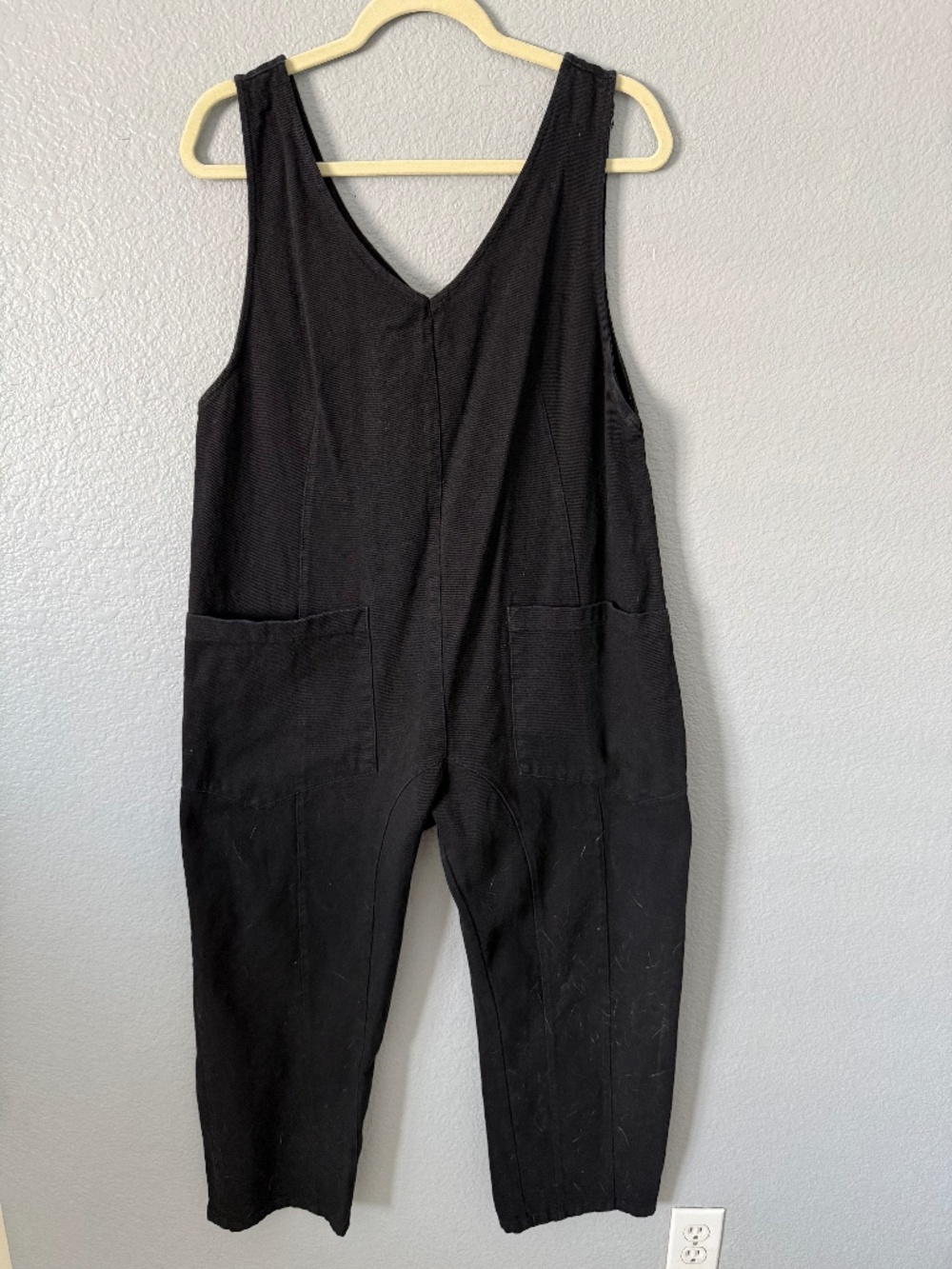 Double Zero Lightly Worn Black Jumpsuit Size M